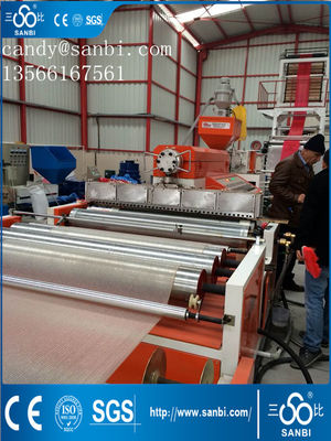 中国 50-180kg/h HDPE のフィルム吹く機械 1000-2500mm 幅 ISO9001 サプライヤー