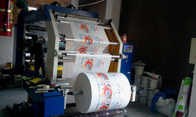 中国 非編まれた生地/ポリ袋のための高速フレキソ印刷の印字機 サプライヤー