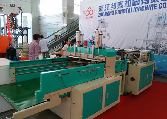 中国 機械を作る新しい状態の高速二重線プラスチック T シャツ袋 サプライヤー